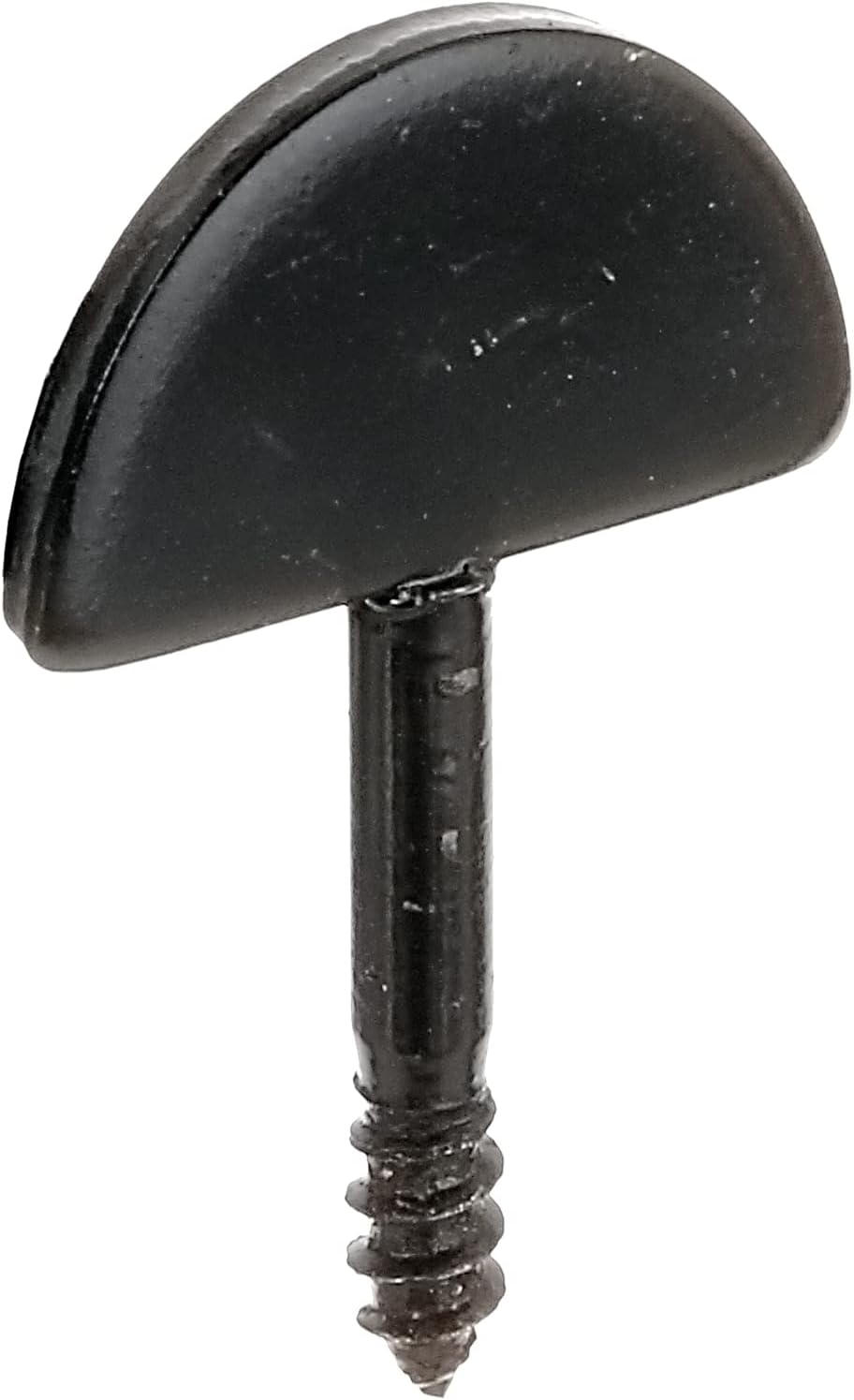 Alberts 307257 Butée pour volet – noire, droite, 21 x 34 mm