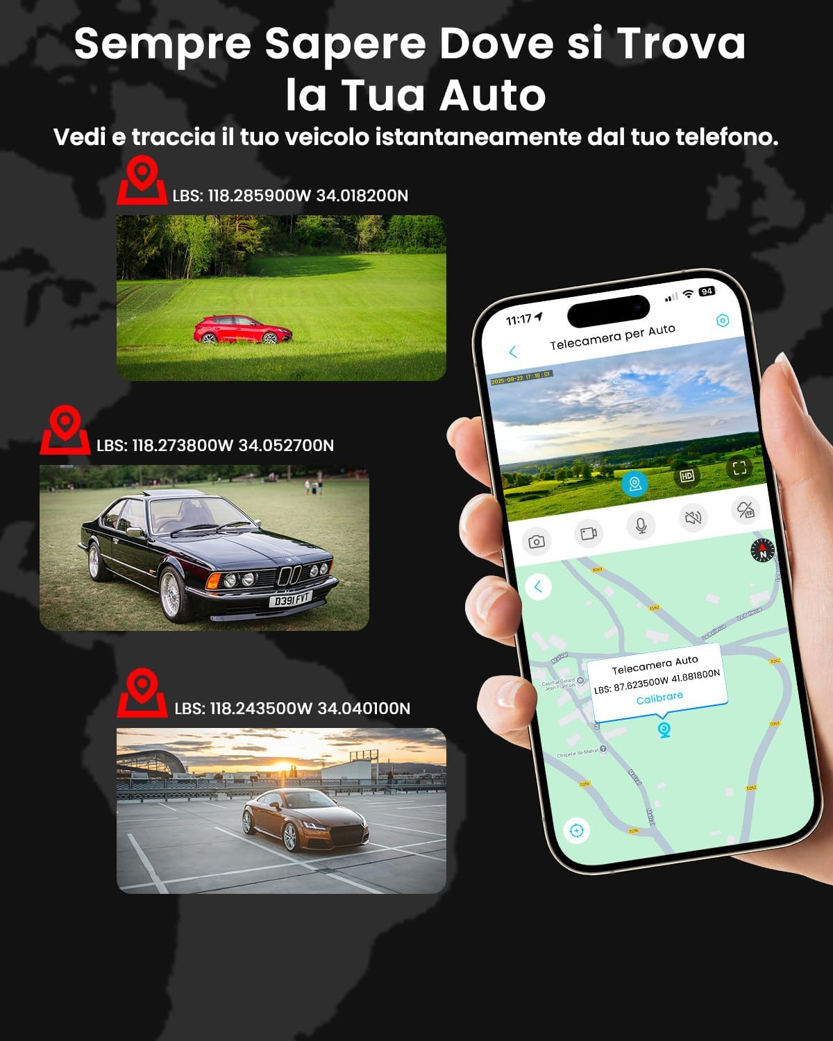 Thumbnail 5 de Veralyxa 4G LTE Dash Cam Auto 64GB