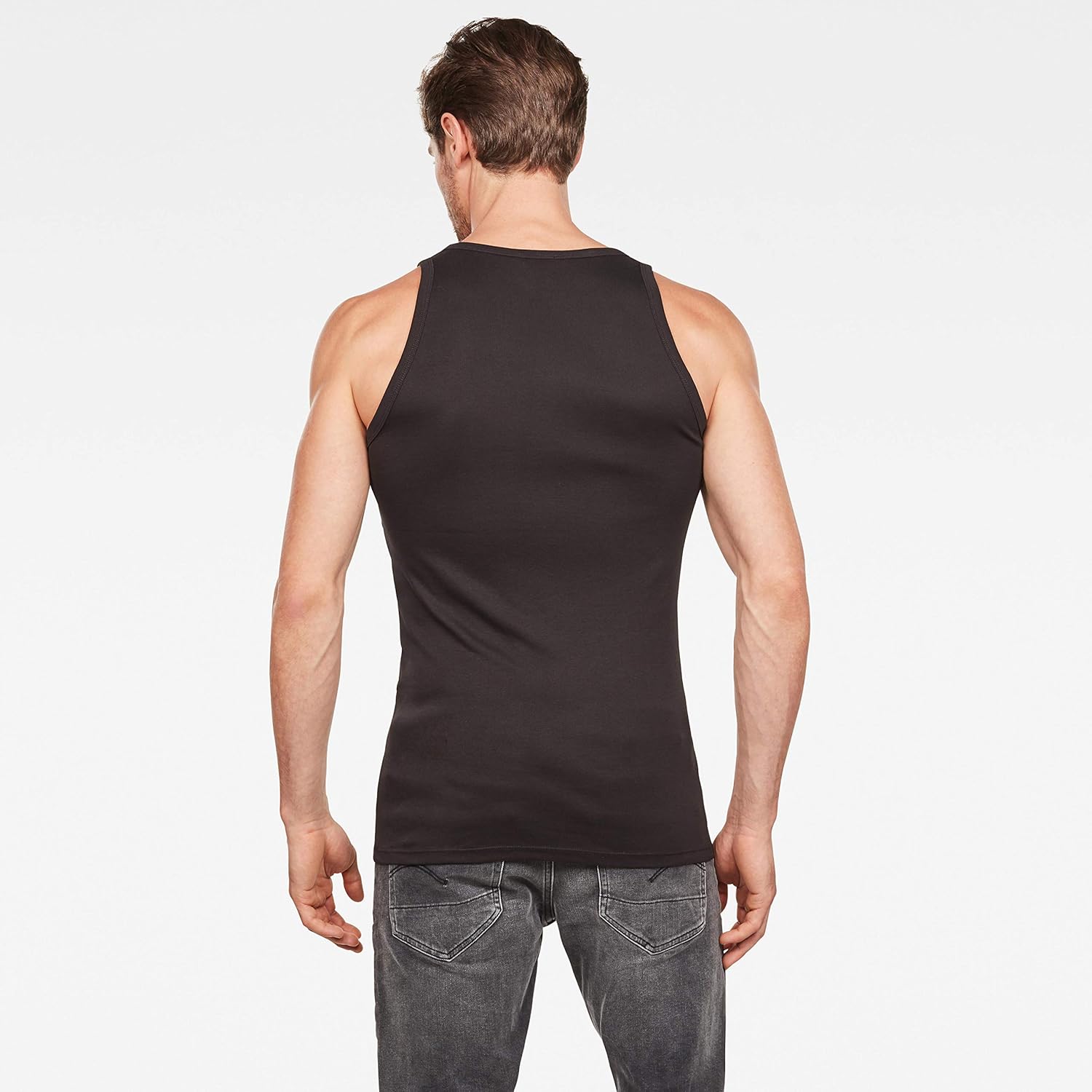 Detalle de G-Star T-Shirts Homme – Lot de 2, design G-Star RAW brodé