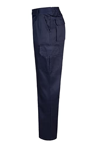 Detalle 2 de Velilla 345 Pantalón Multibolsillos—Azul Navy, Talla 48