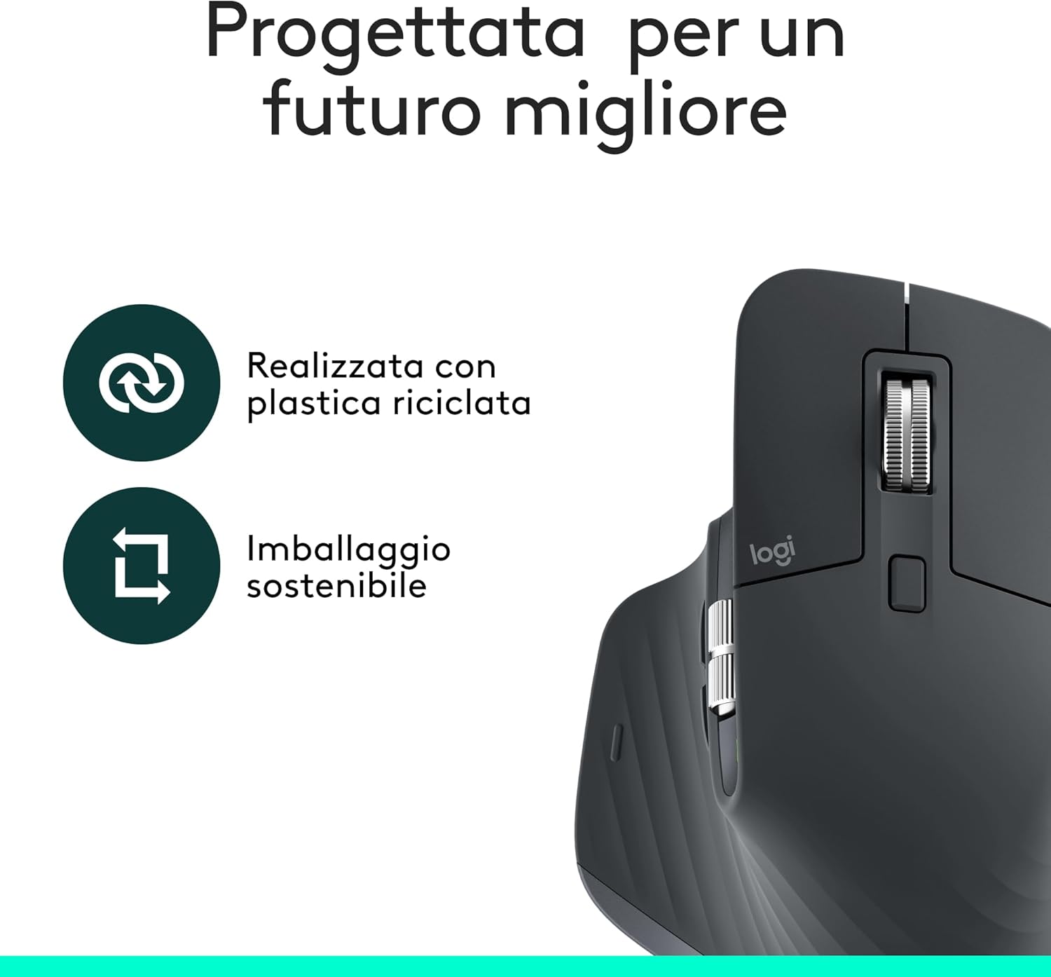 Thumbnail 4 de Logitech MX Master 3S 2025 mouse wireless 8000 DPI