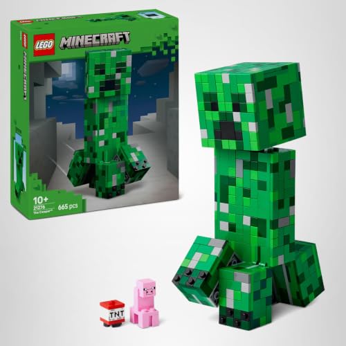 Thumbnail 12 de LEGO Minecraft Creeper: Action Figure snodabile con scomparto segreto e TNT (21276)