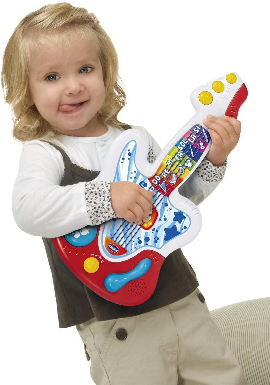 Detalle 2 de Chicco Ma Première Guitare électronique 9 mois 🎸
