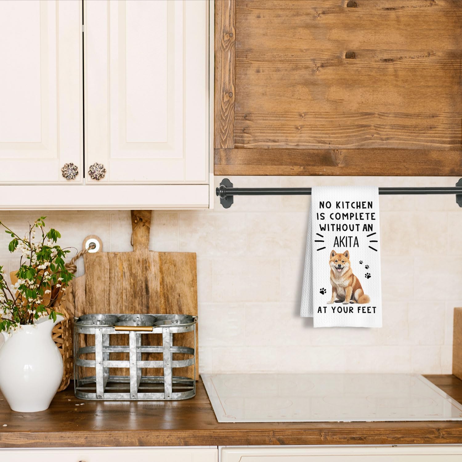 Detalle 2 de HSIASHENG Funny Rottweiler Dish Towel 16×24 in 🧻