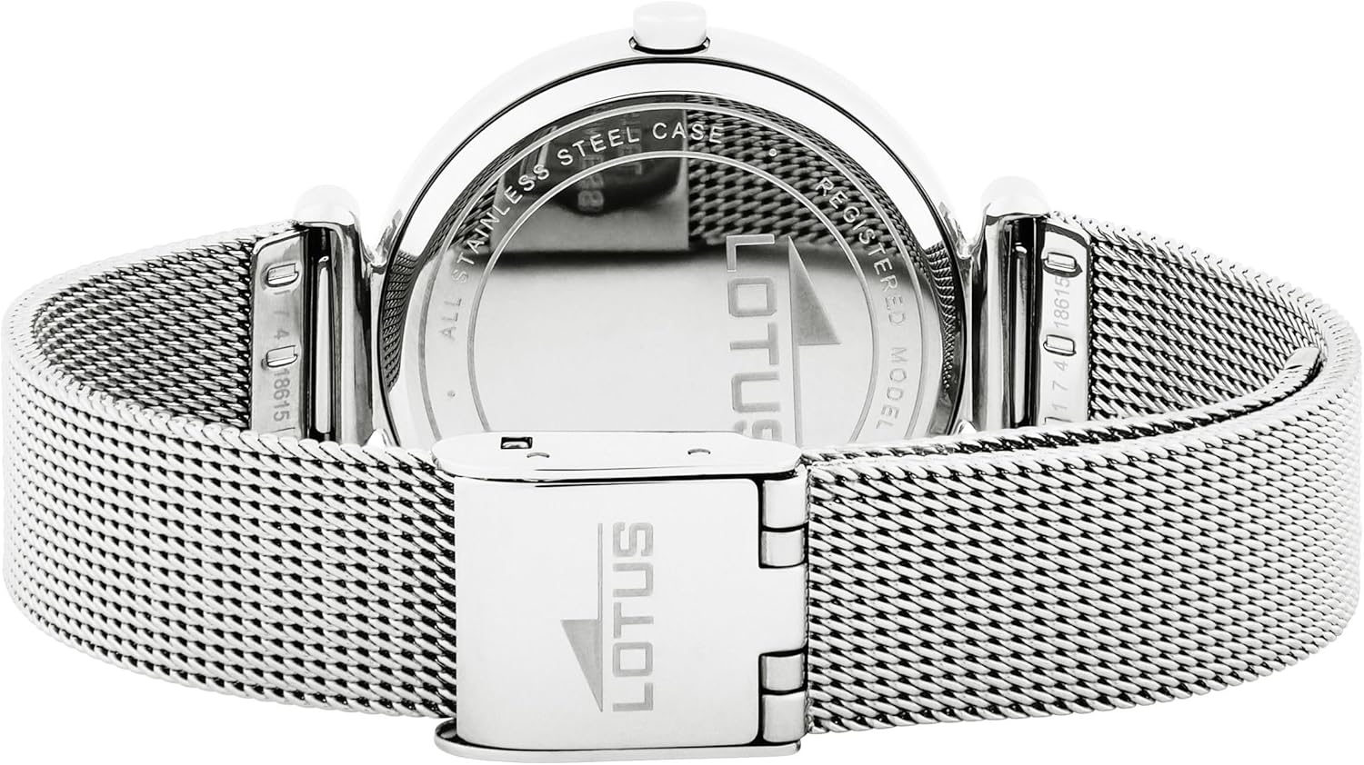 Thumbnail 4 de LOTUS Reloj Mujer Analógico de Acero Inoxidable 316L Plateado – Movimiento de Cuarzo, 5 ATM