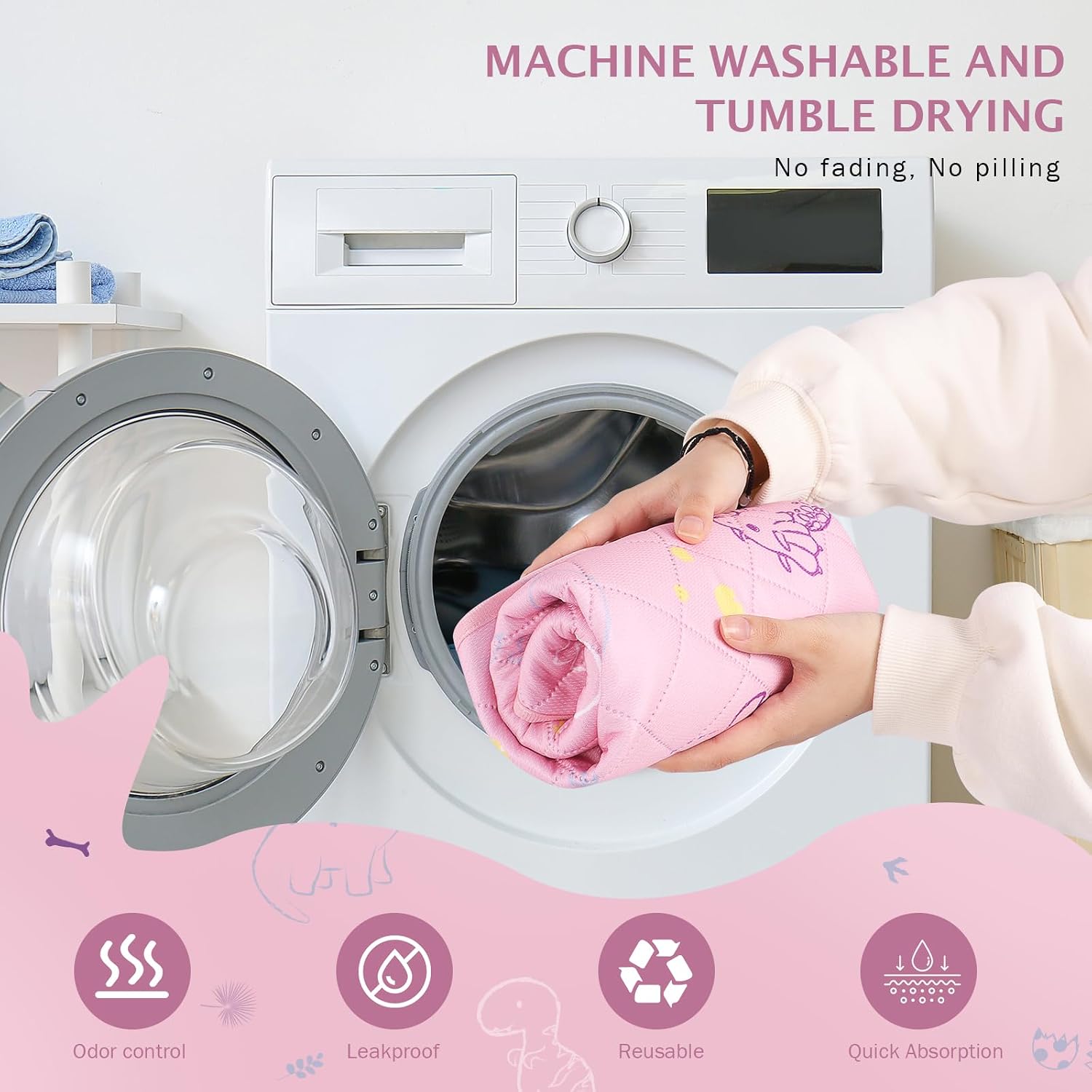 Thumbnail 4 de IEUUMLER Washable Dog Pee Pads 60x45cm