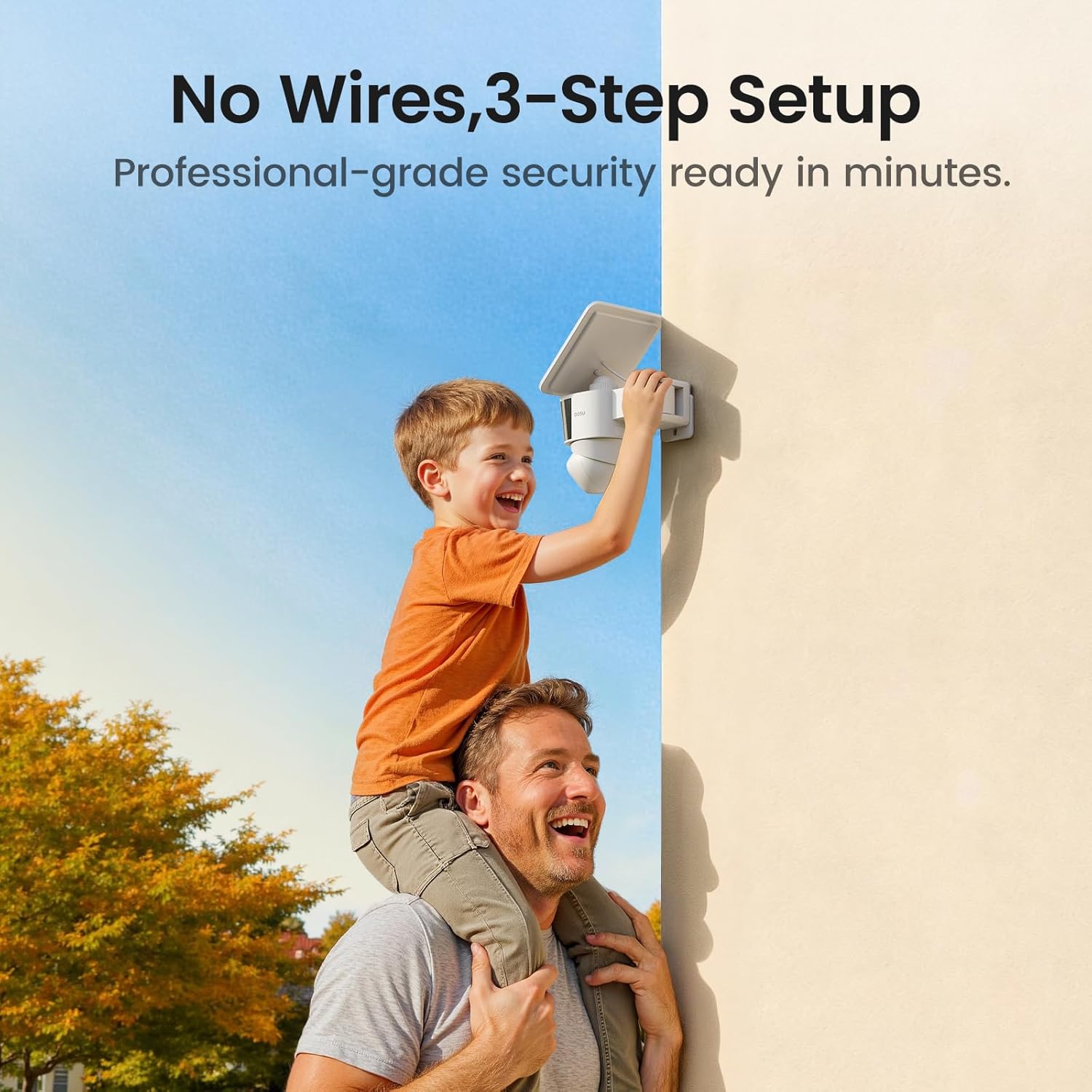 Thumbnail 6 de aosu T2 Pro Security Cameras Wireless Outdoor — Dual Cam with 3K Night Vision, Solar Power, Local Storage