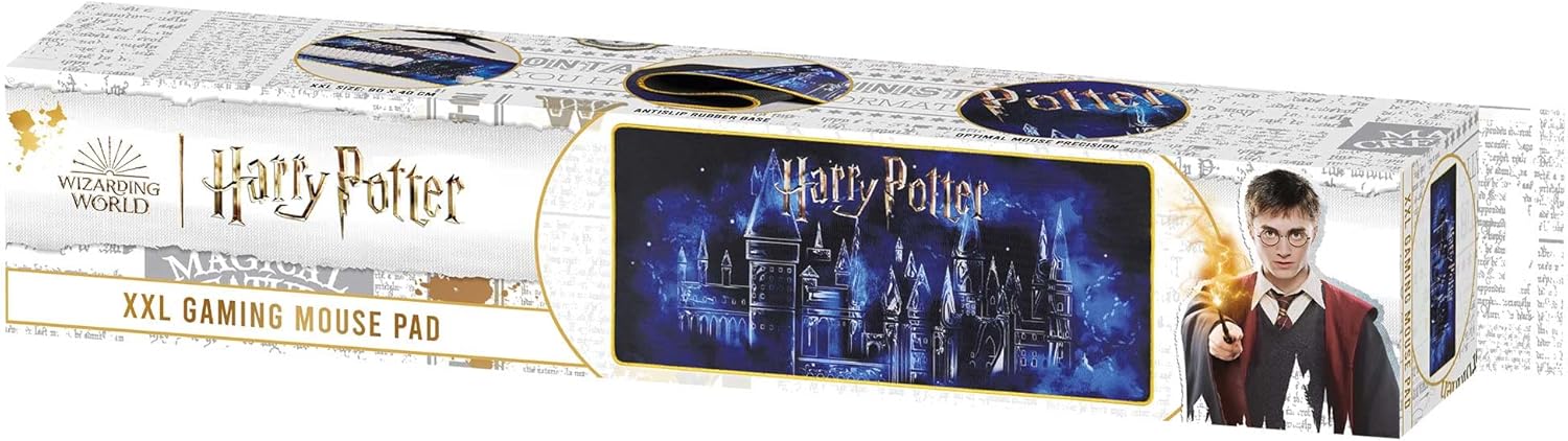 Thumbnail 4 de Subsonic Tapis de souris XXL Harry Potter 90 x 40 cm – surface lisse optimisée et base antidérapante