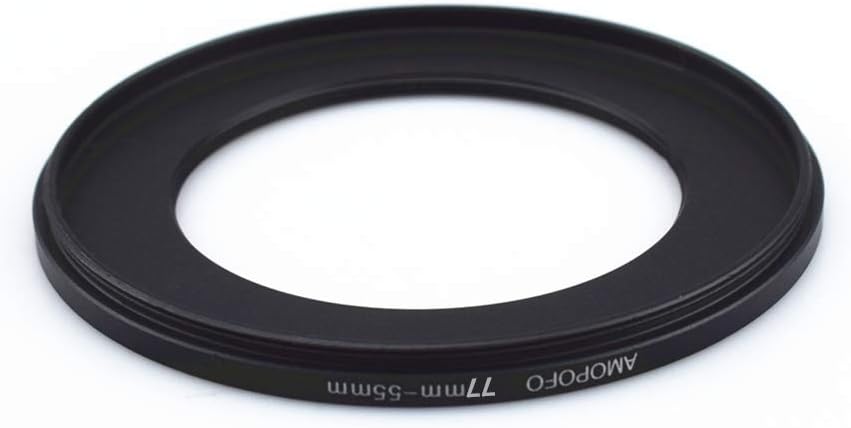 Detalle 2 de 77 to 55mm Camera Filters Ring - 77mm to 55mm Step Down Adapter (AMOPOFO)