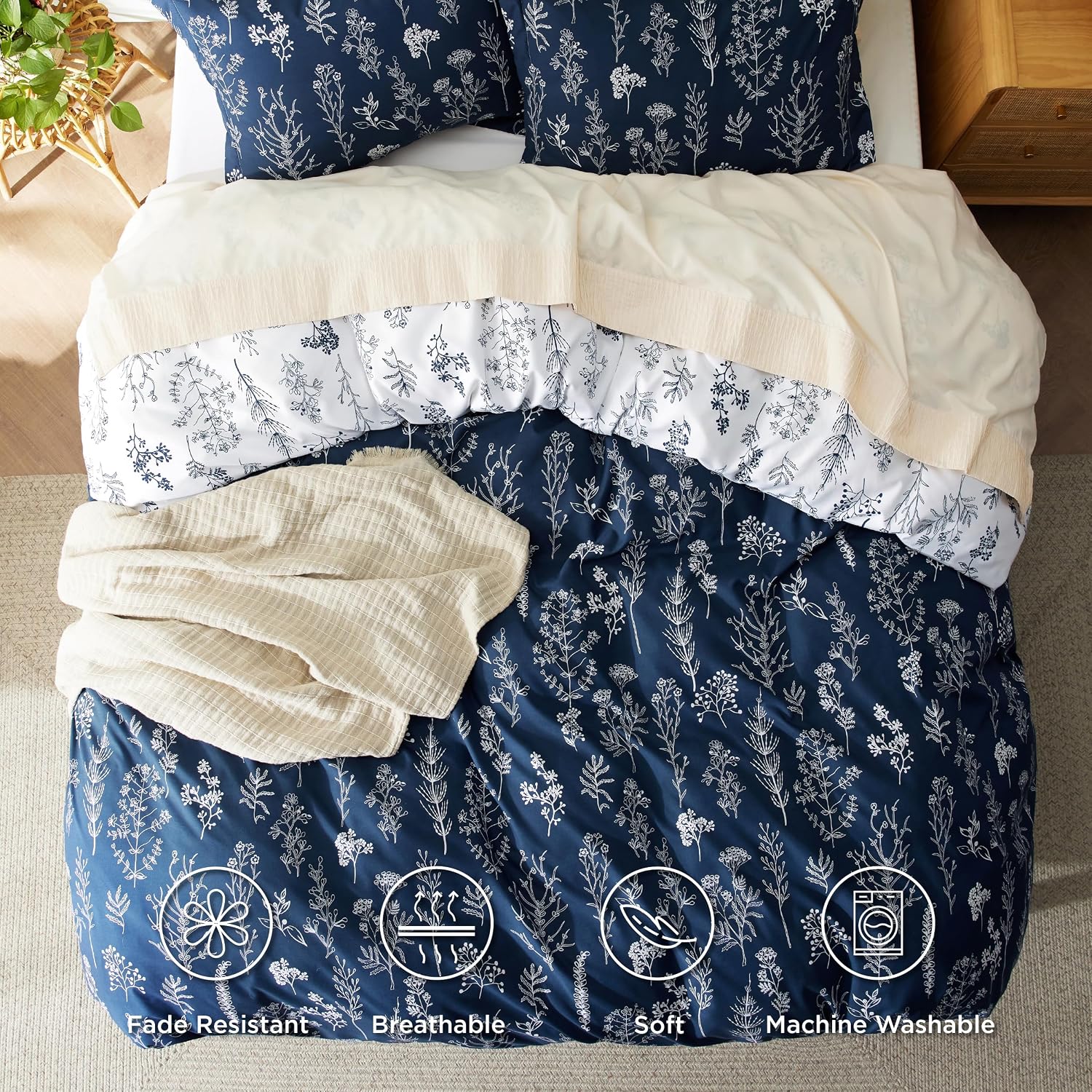 Detalle de Bedsure duvet cover, Full