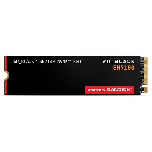 Detalle de WD_BLACK SN7100 NVMe SSD 1TB (M.2 2280) – Rendimiento alto para jugadores en portátil