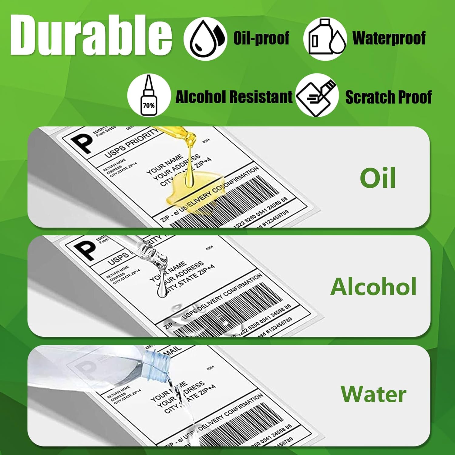 Thumbnail 3 de Printing Pleasure 28x89 AddressLabels (99010) – Self-adhesive shipping & mailing labels for LabelWriter 4XL