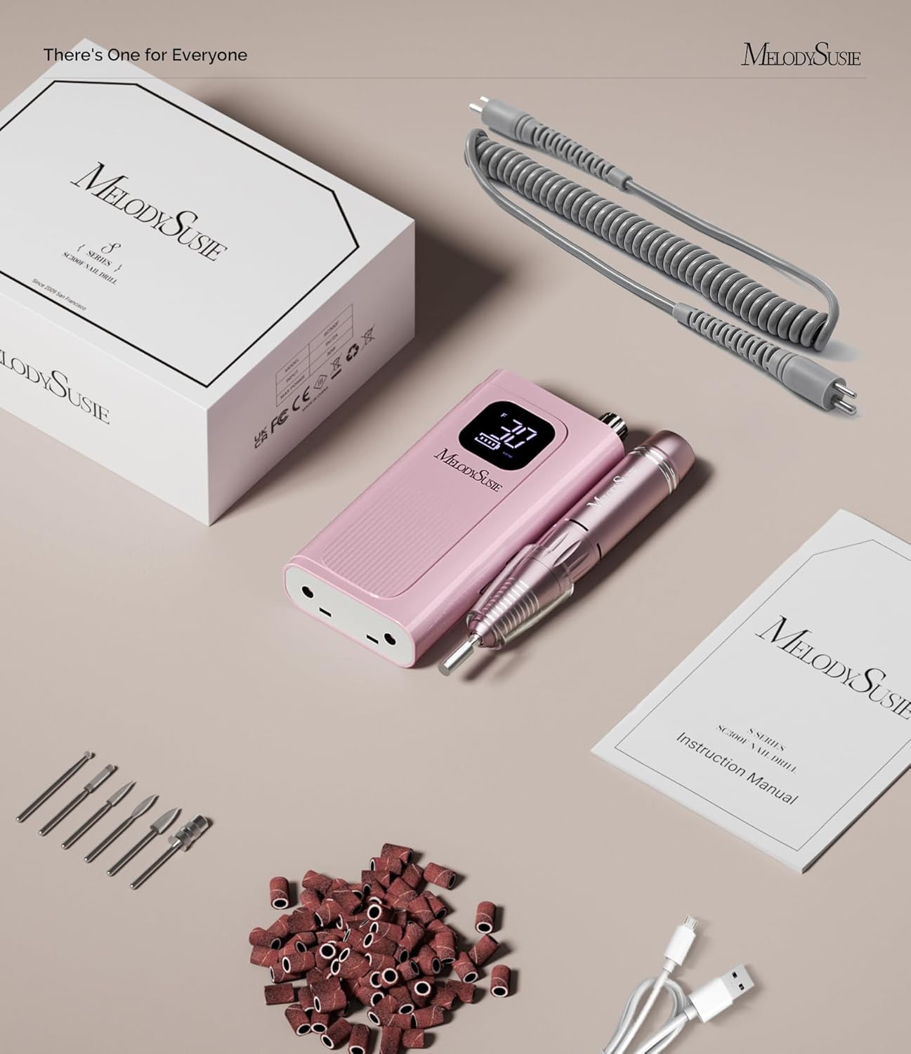 Thumbnail 5 de MelodySusie SC300F 30,000 RPM Nail Drill 💅