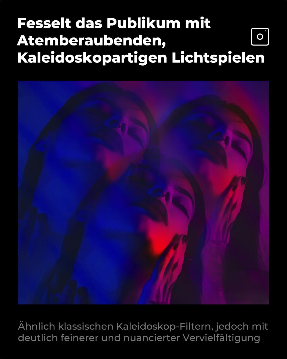 Thumbnail 3 de K&F CONCEPT 67mm Kaleidoskop Prisma Filter – Nano-B Serie