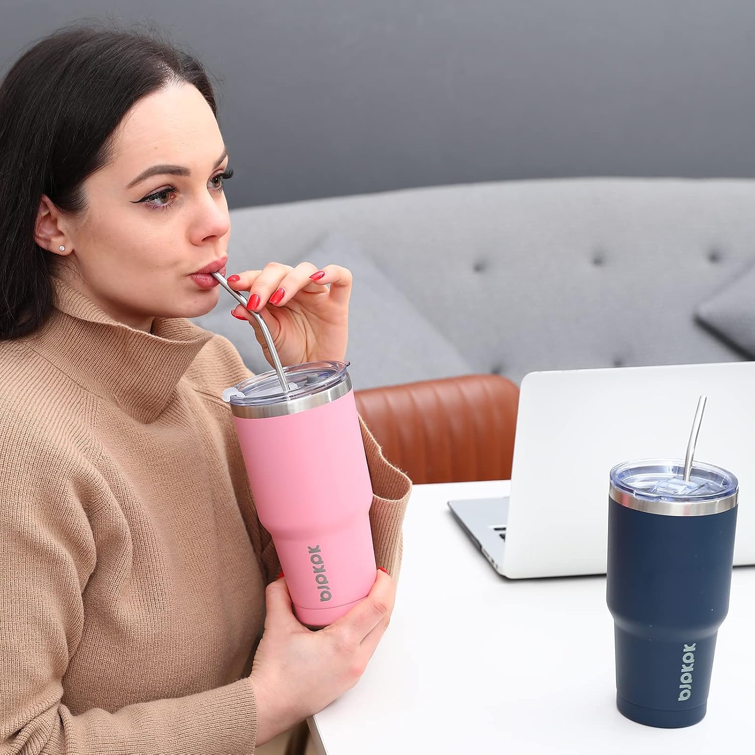 Thumbnail 5 de BJPKPK Insulated Tumbler, 30 oz