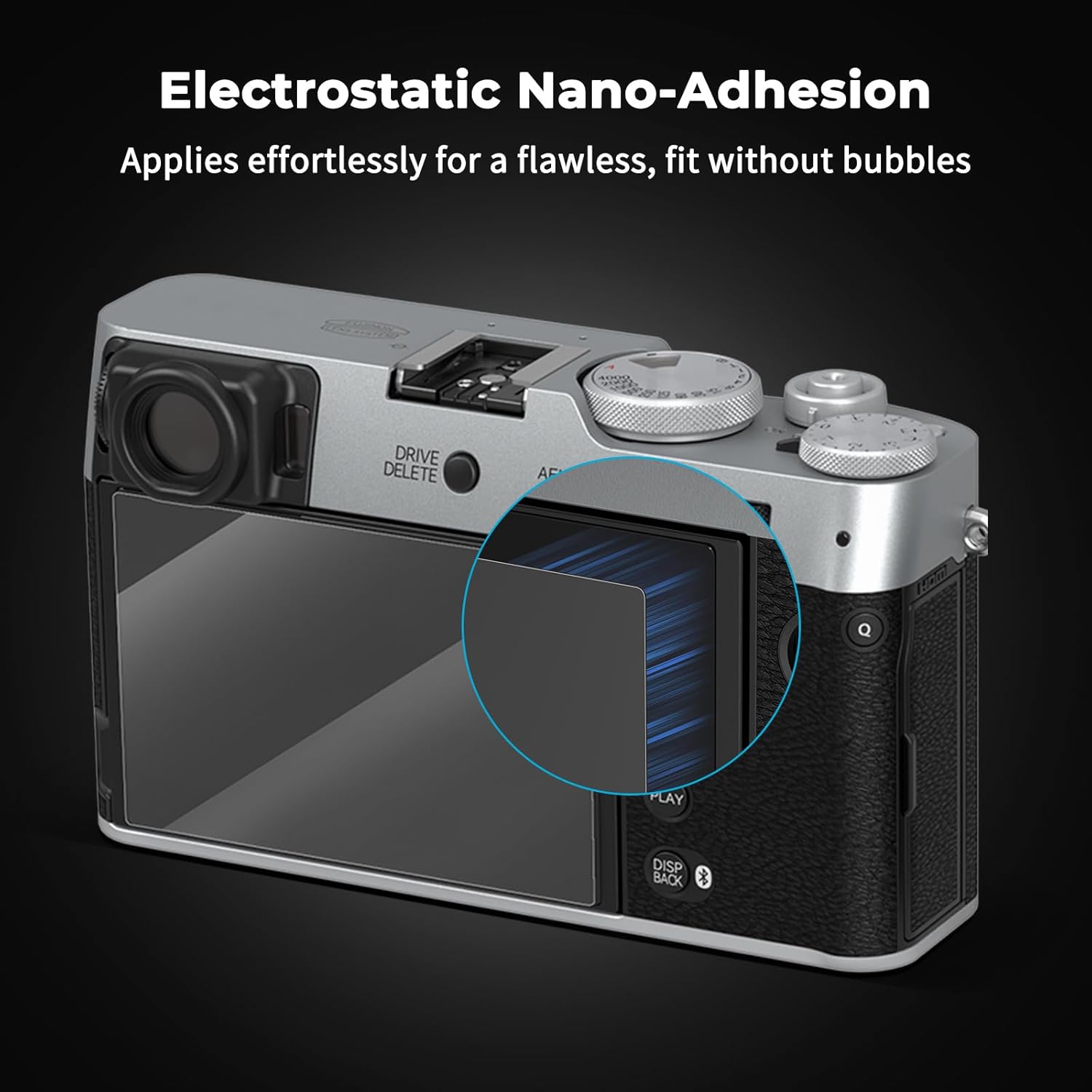 Thumbnail 6 de Lot de 3 protections d’écran SMALLRIG en verre trempé ultra-fin 0,3 mm pour Fujifilm X100VI / X100V / X-E4 / X-T4 / X-T5 et Ricoh GR IV