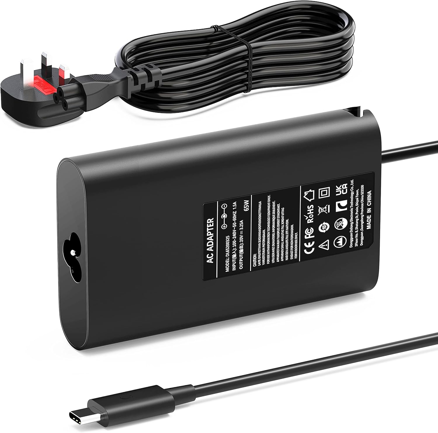 Detalle de 65W USB-C Laptop Charger for HP Spectre x360 and More (VUOHOEG)