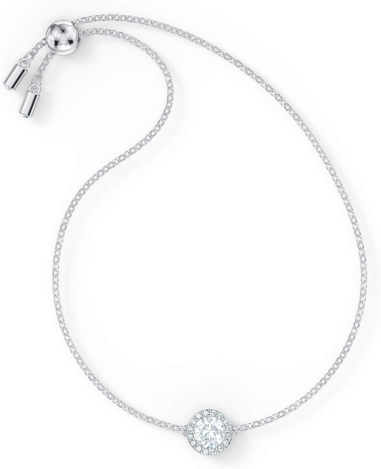 Detalle 2 de Swarovski Pulsera Una Angelic talla combinada, blanca 💍