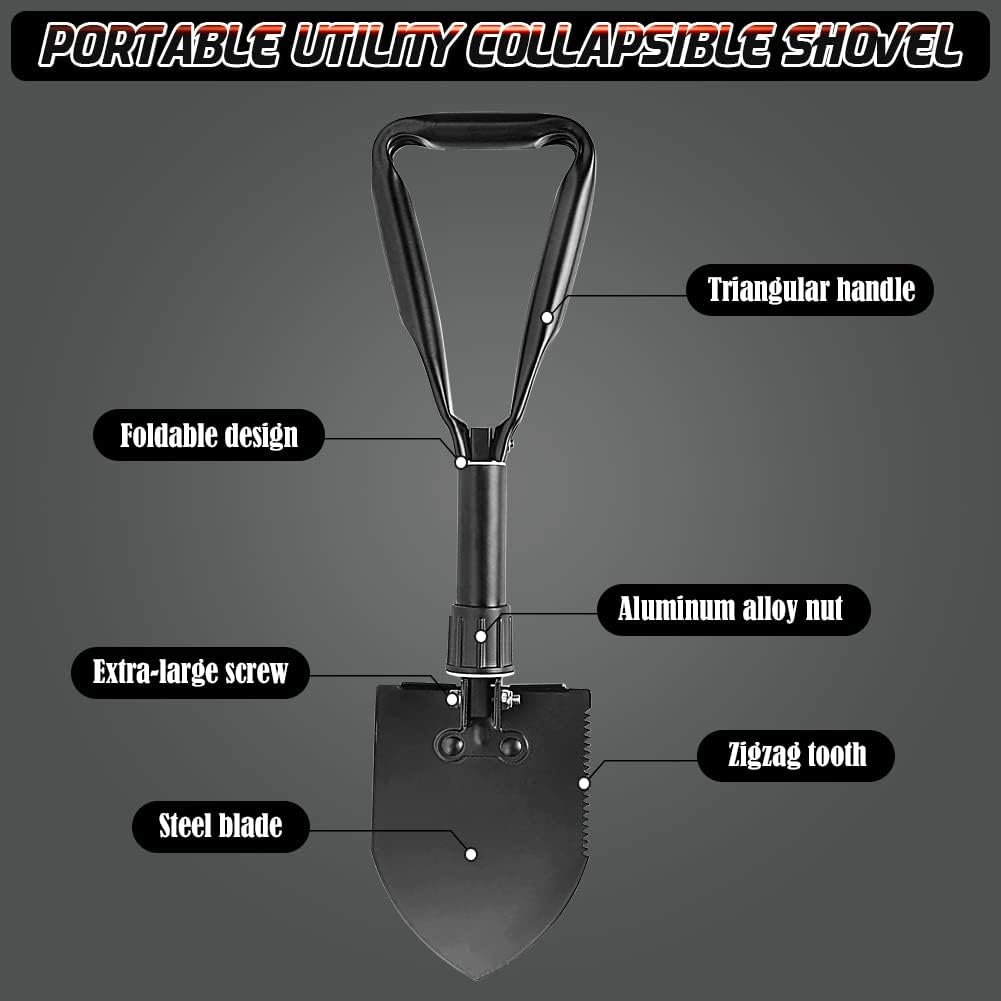 Thumbnail 2 de Pelle à Creuser 47 cm légère et pliable en acier ⌘