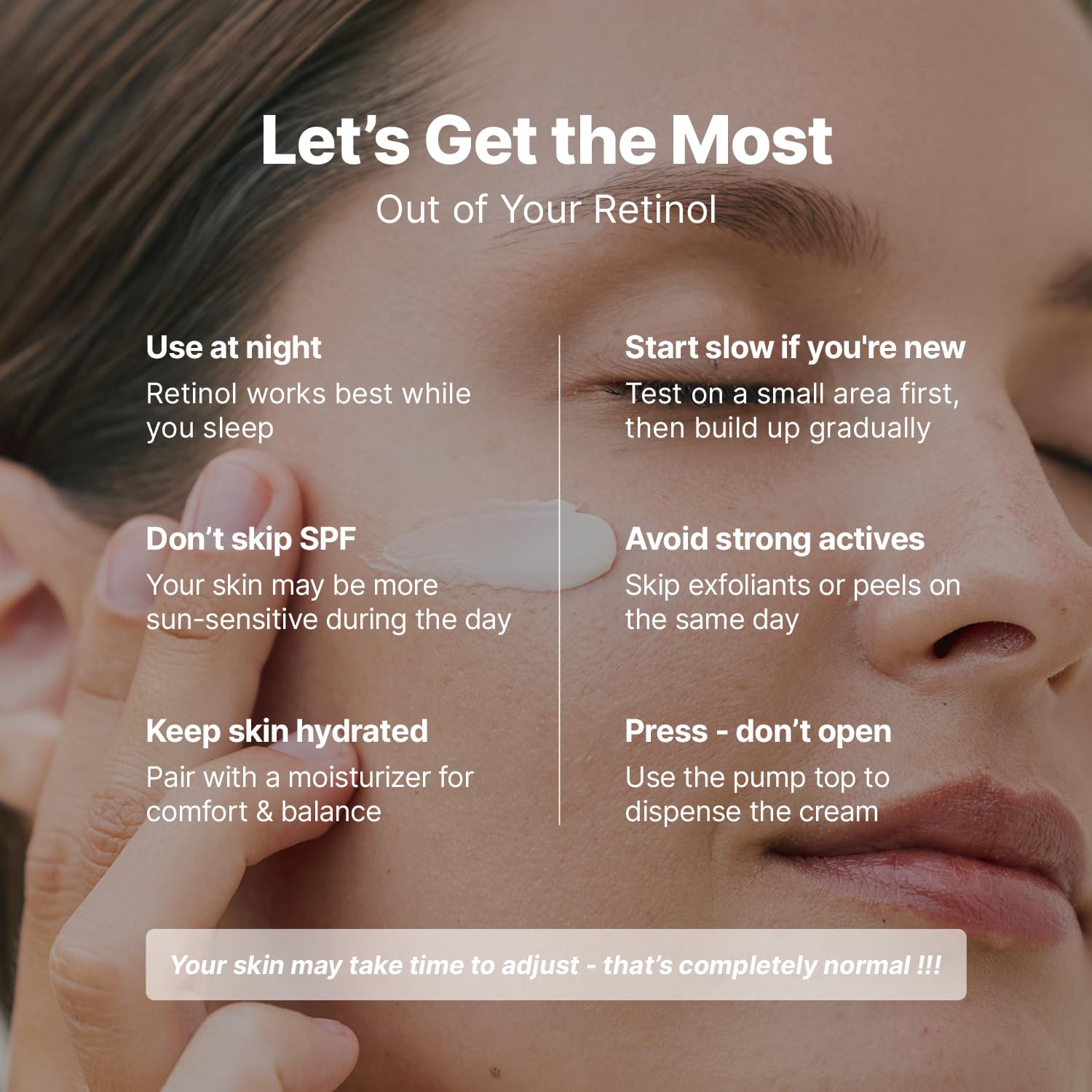 Detalle 2 de EnaSkin Retinol Collagen Face Cream with 4D Hyaluronic Acid