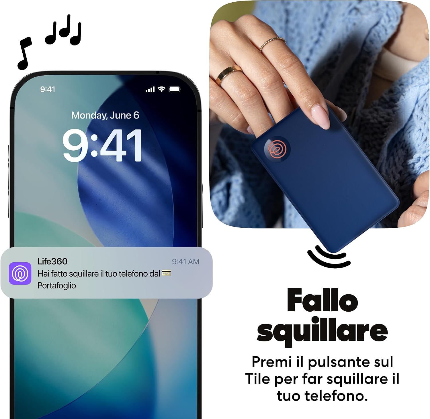 Detalle 2 de Life360 Tile Slim: Localizzatore Bluetooth sottile per portafogli, bagagli e molto altro
