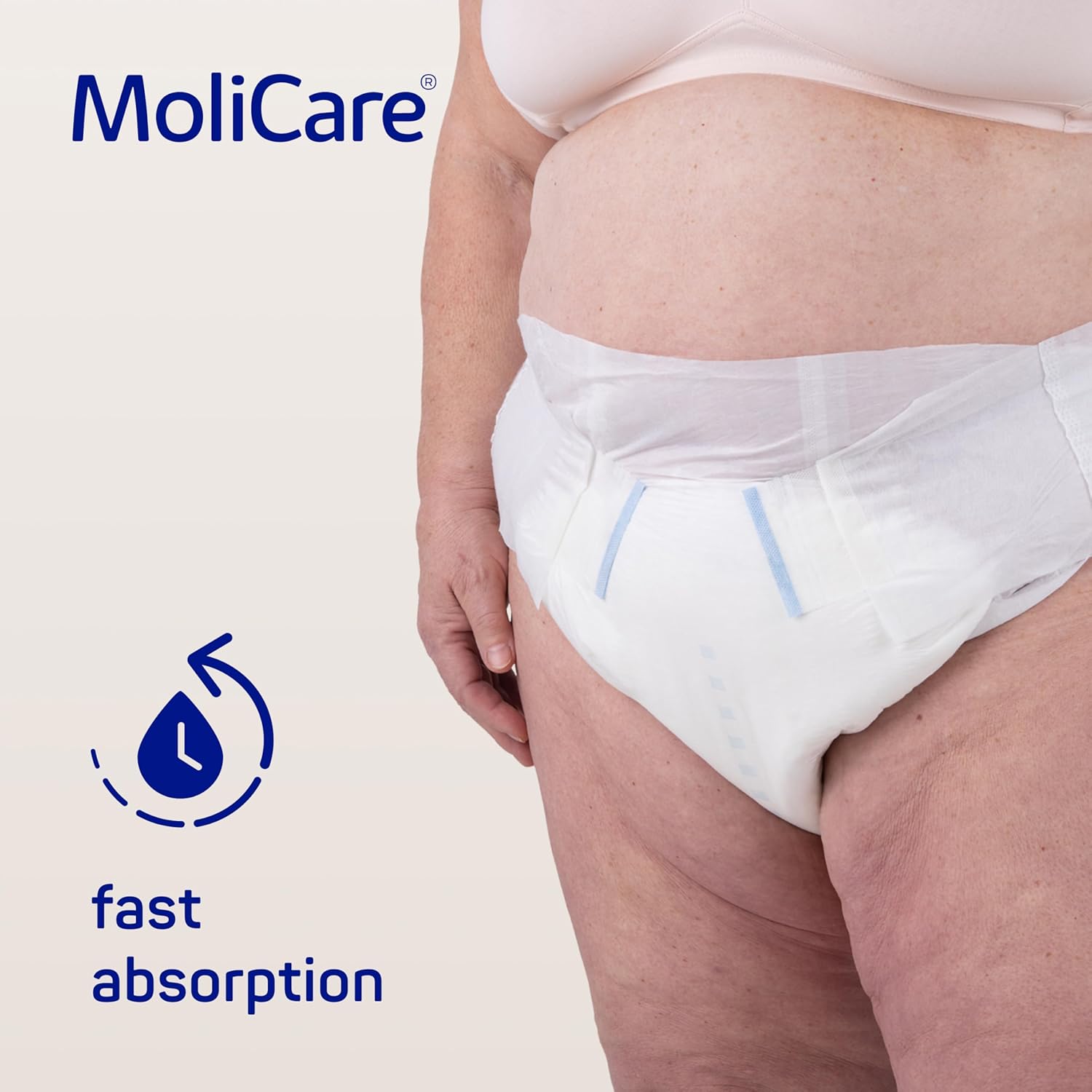 Thumbnail 1 de MoliCare Premium Elastic Adult Nappies – 10 Drops, XL, Pack of 14