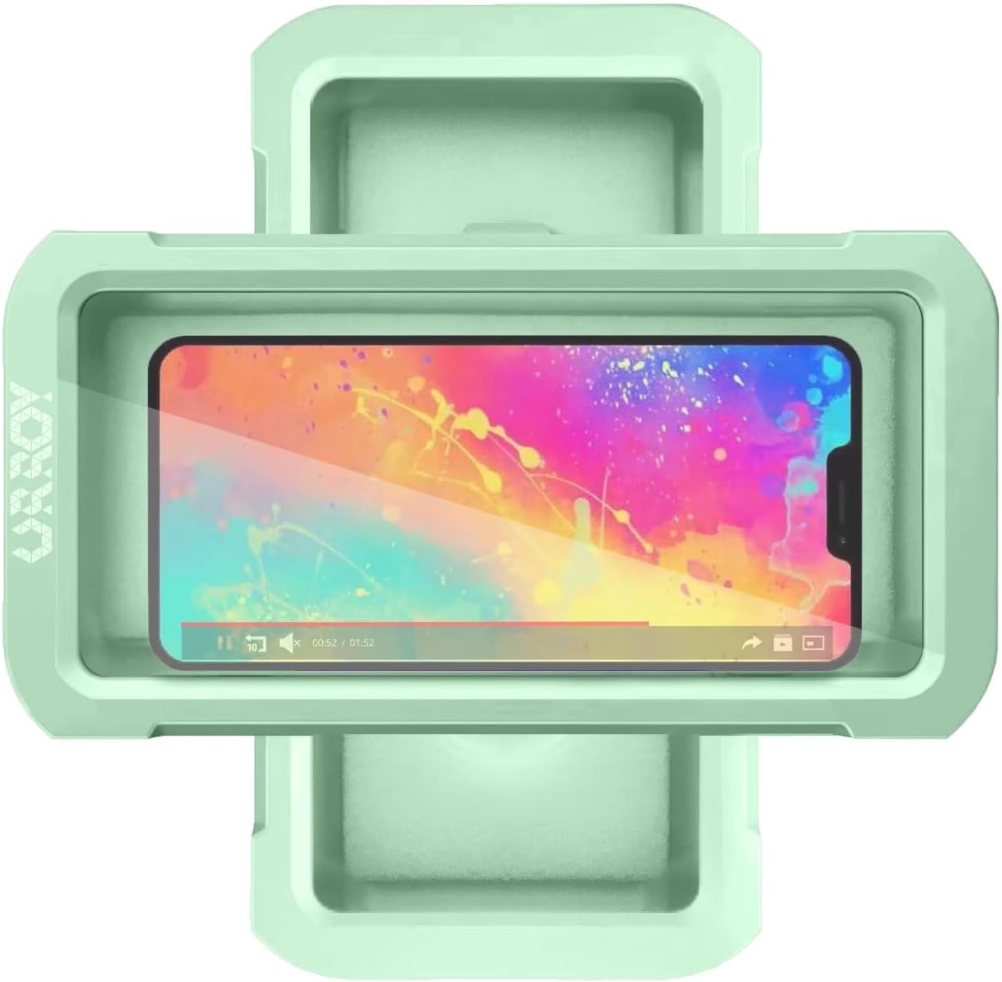 Thumbnail 6 de URROY Waterproof Shower Phone Holder Case with 360° Rotation and Universal Mount
