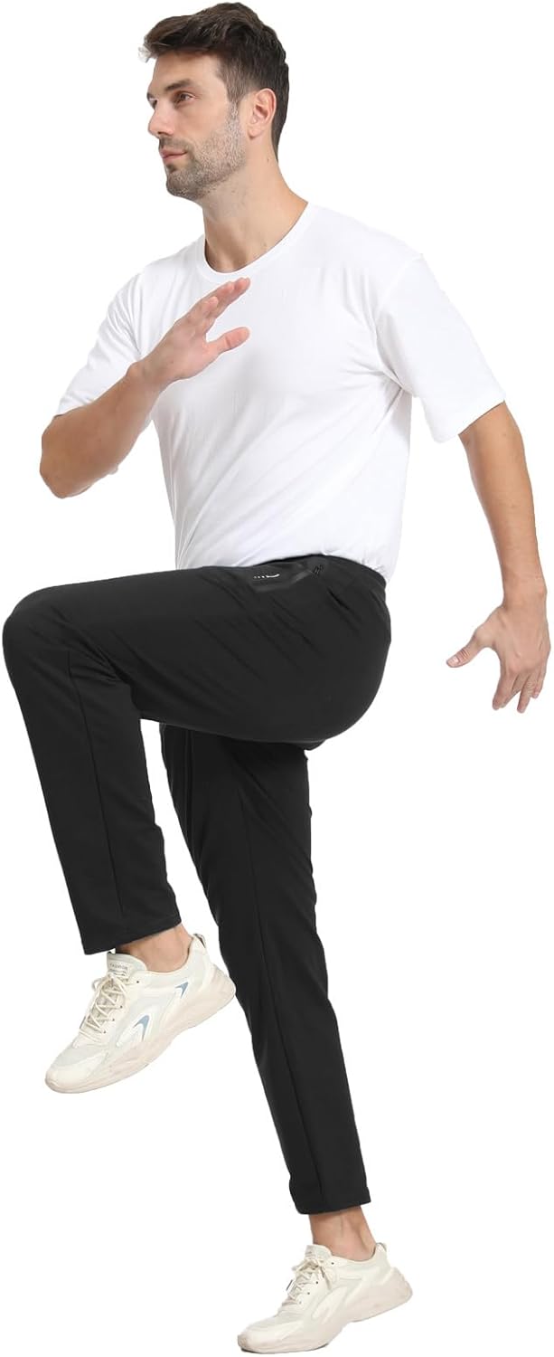 Thumbnail 4 de JustSun Pantaloni Tuta Uomo Sportivi Cotone con Tasche Zip