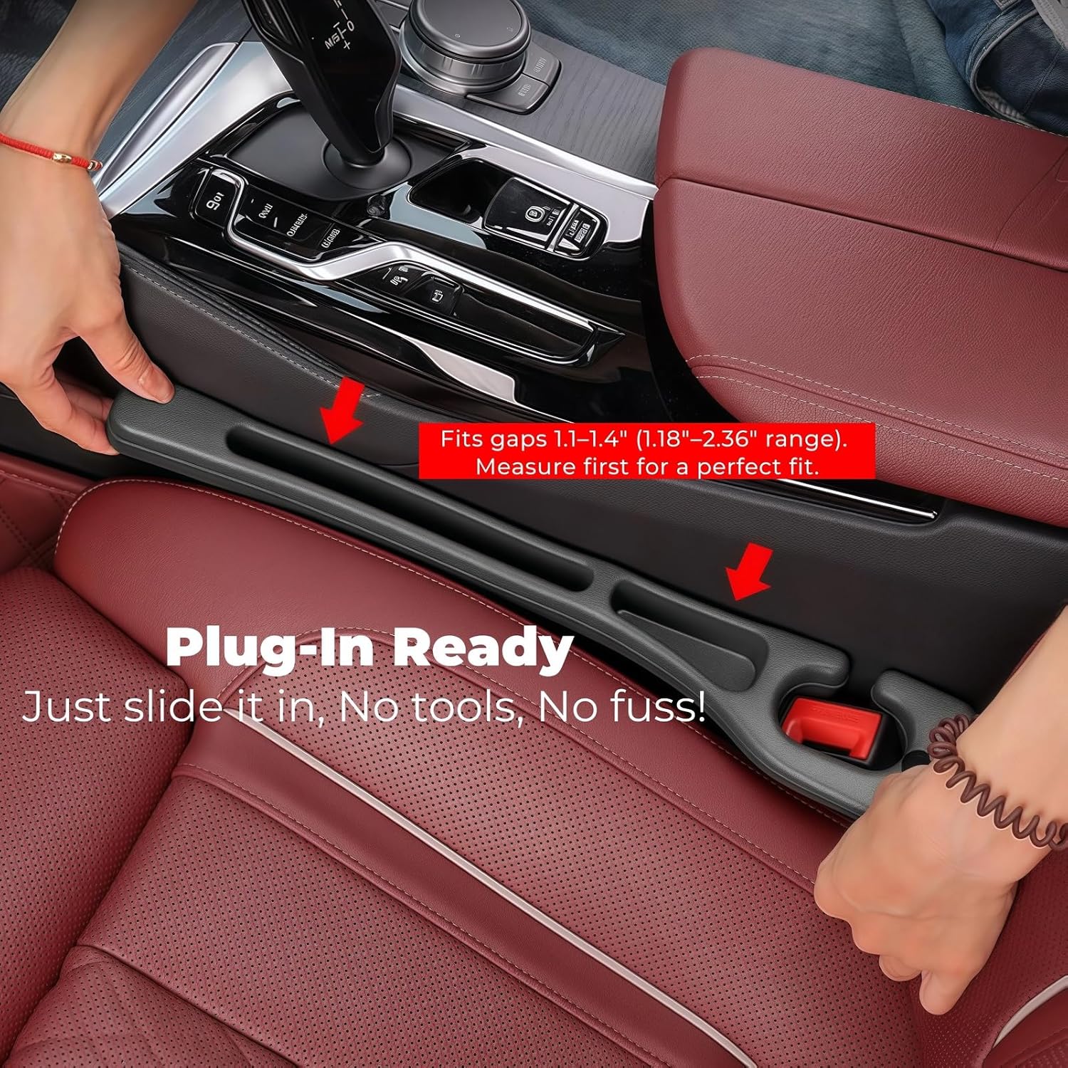 Detalle de Car Seat Gap Filler 2-Pack