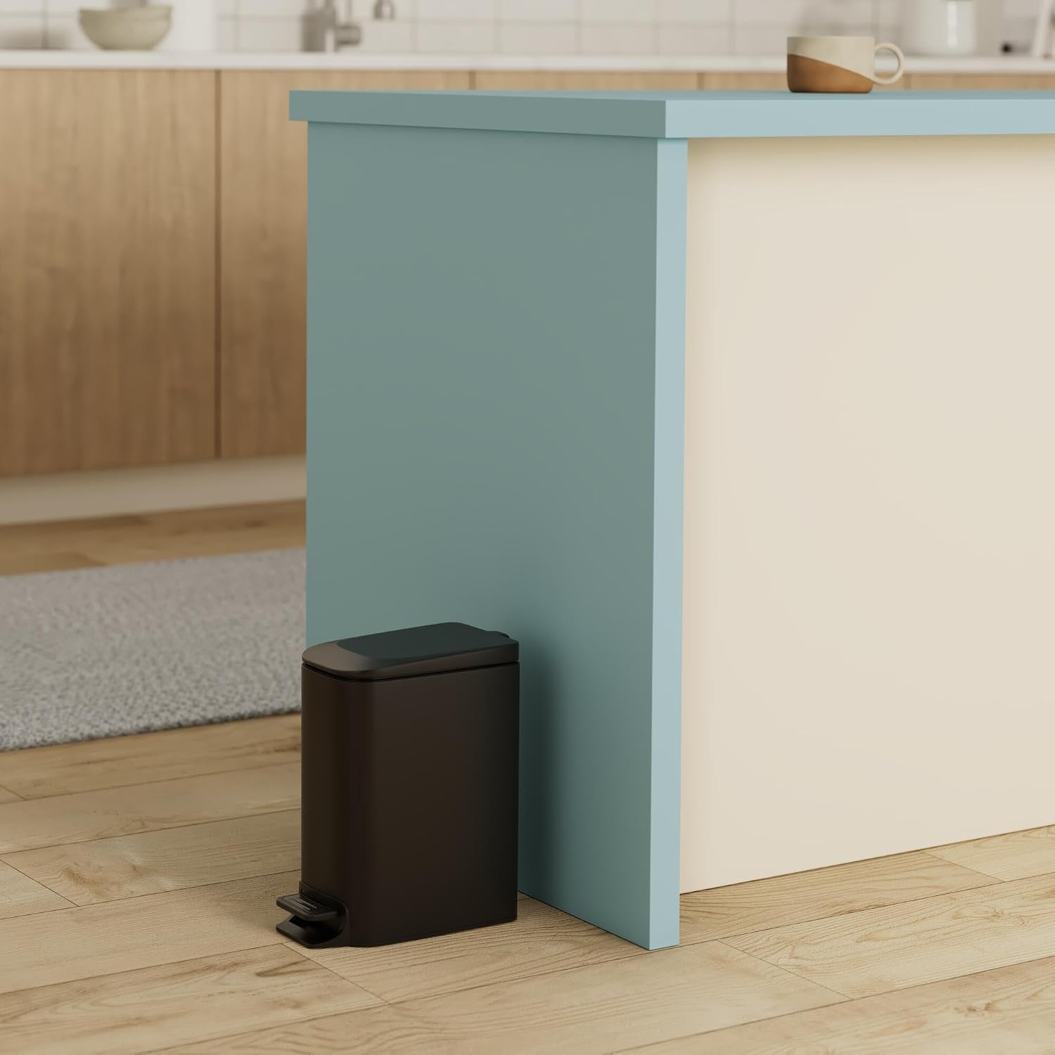 Thumbnail 1 de TIPGO Slim Bathroom Trash Can 6 L 🗑