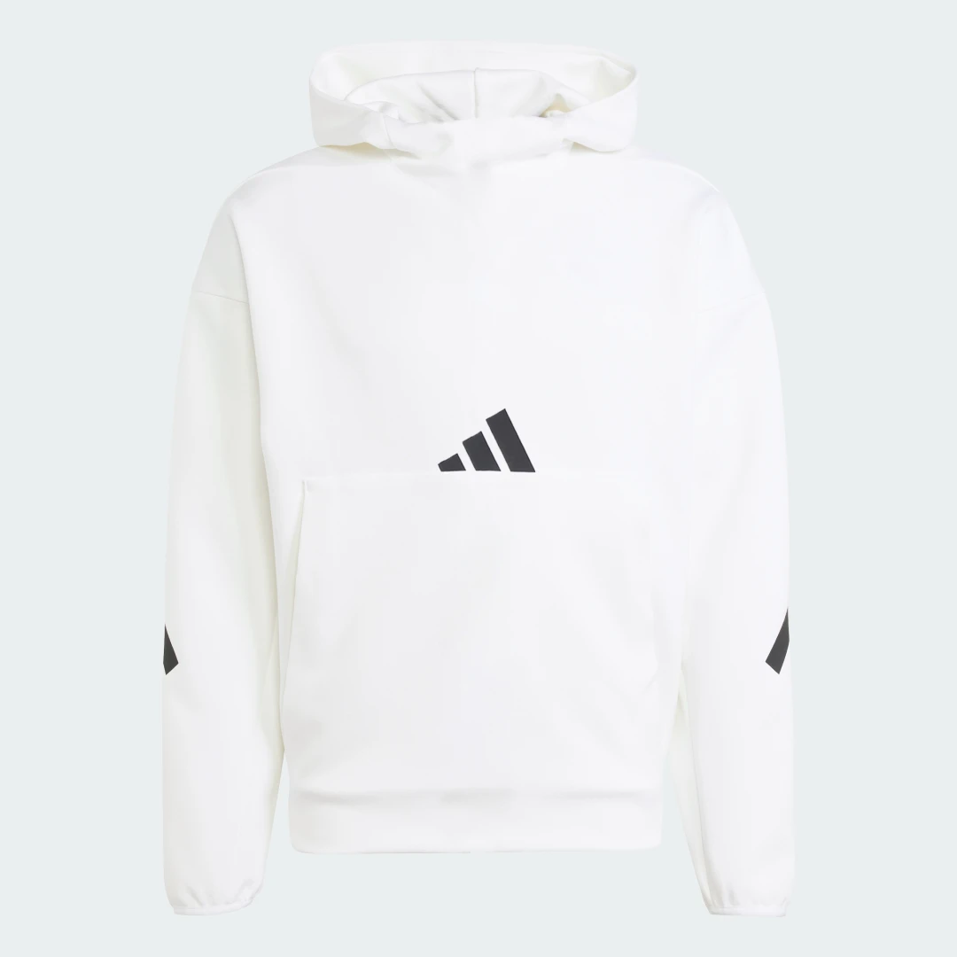 Detalle 2 de Sudadera con capucha Z.N.E. de Adidas (Blanco)