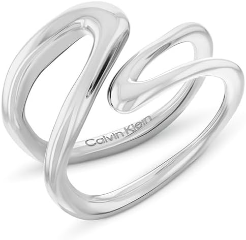 Thumbnail 1 de Calvin Klein anello aperto da donna CK Statement Links in acciaio inox (tutte le misure)
