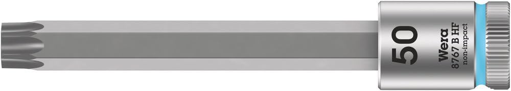 Detalle de Wera 05004930001 Zyklop VDEソケットセット 10mmドライブ・保持機能付き10ピース