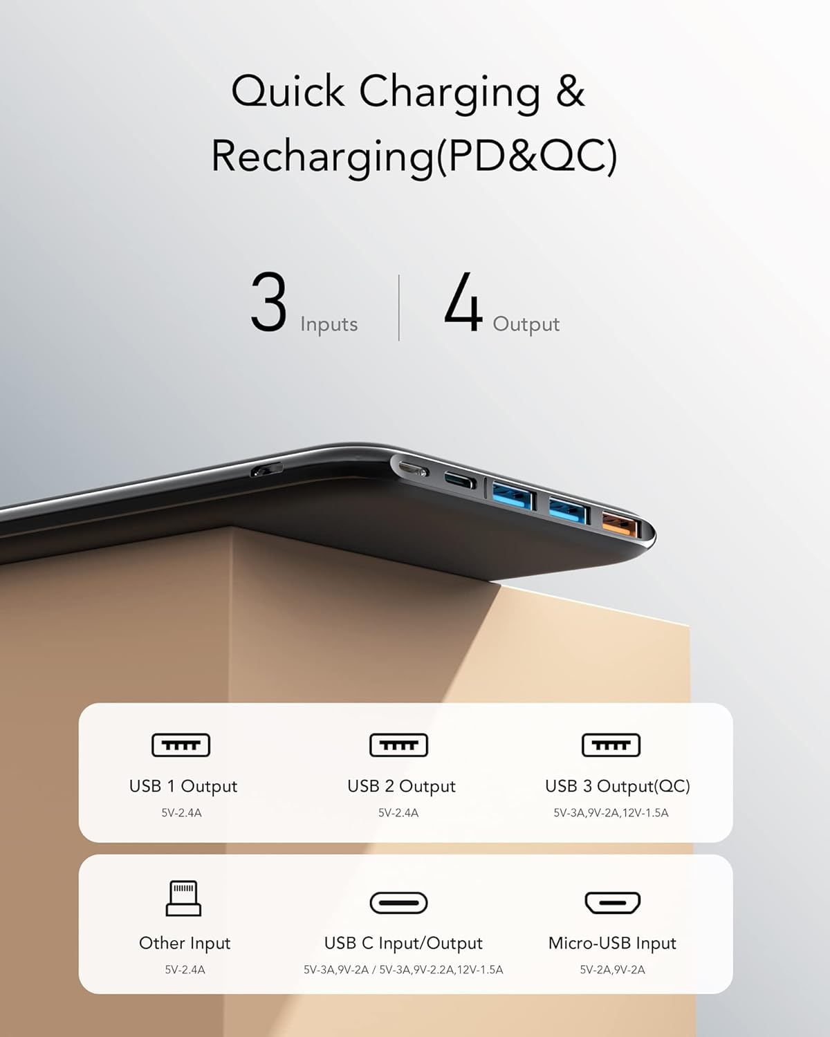 Thumbnail 2 de Charmast Power Bank 26800mAh