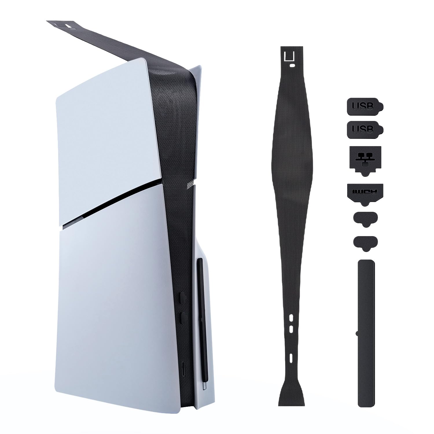 Detalle de Mcbazel PS5 Slim Staubschutznetz Set 8-teilig