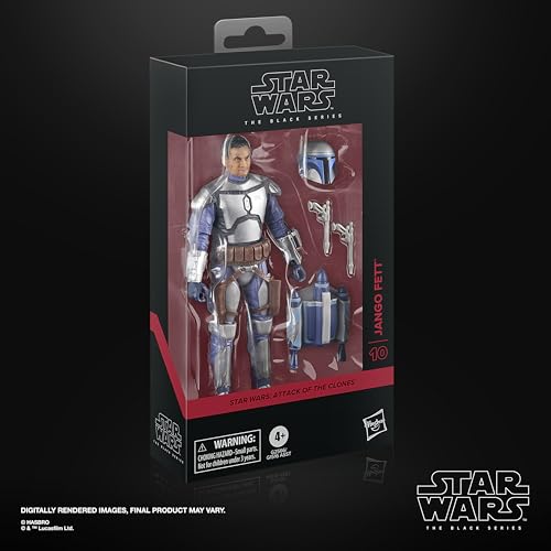 Thumbnail 12 de Star Wars The Black Series Jango Fett (Ataque de los Clones) — Figura coleccionable de 15 cm