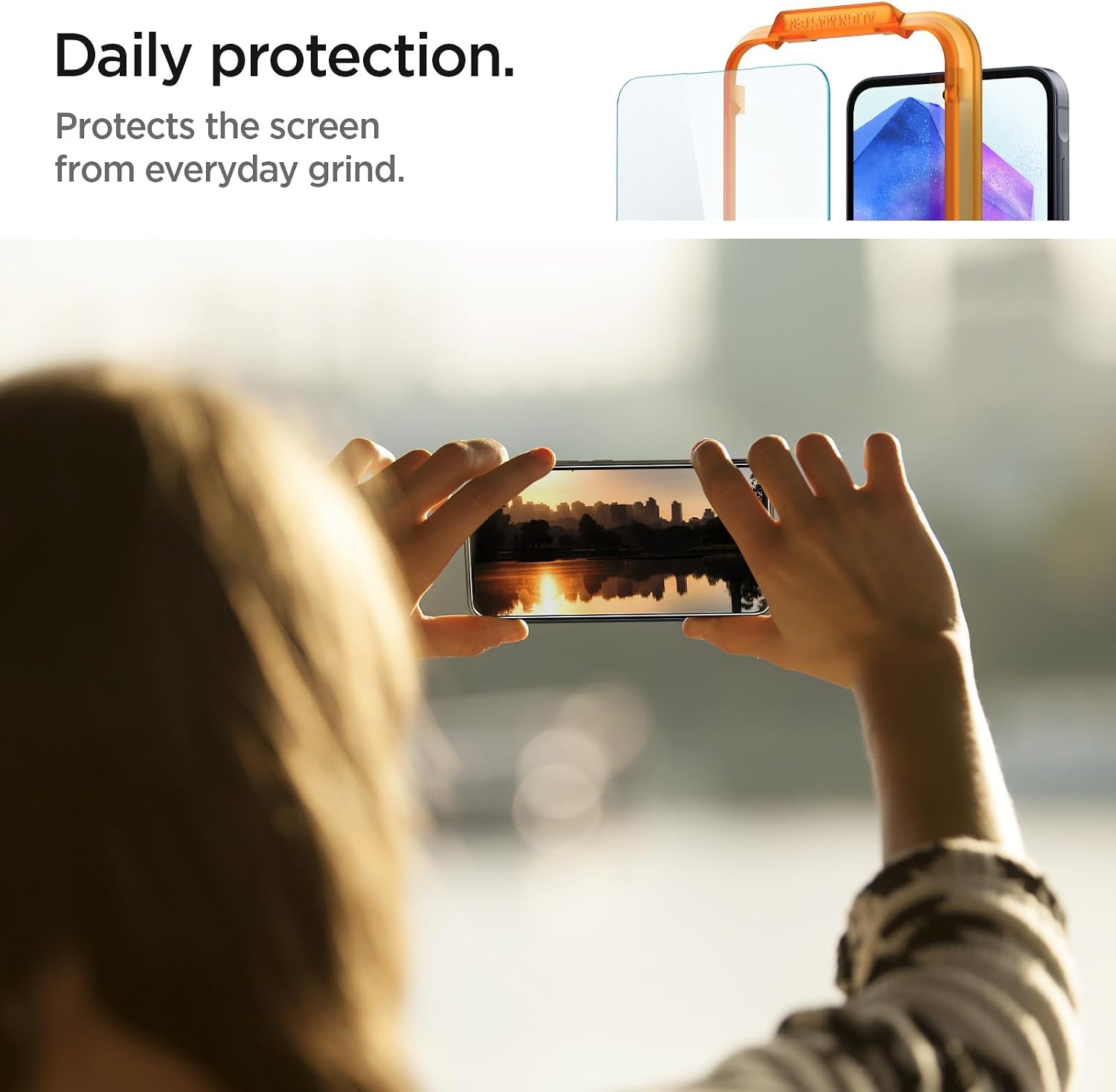 Thumbnail 5 de Spigen AlignMaster Protector Pantalla Samsung Galaxy A55 5G