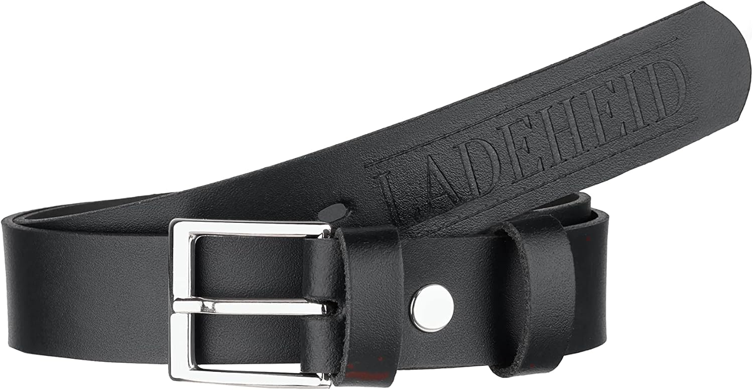 Thumbnail 5 de Cintura per bambini in vera pelle Ladeheid, 2,5 cm extra-spessa, 55–80 cm (K1D5)