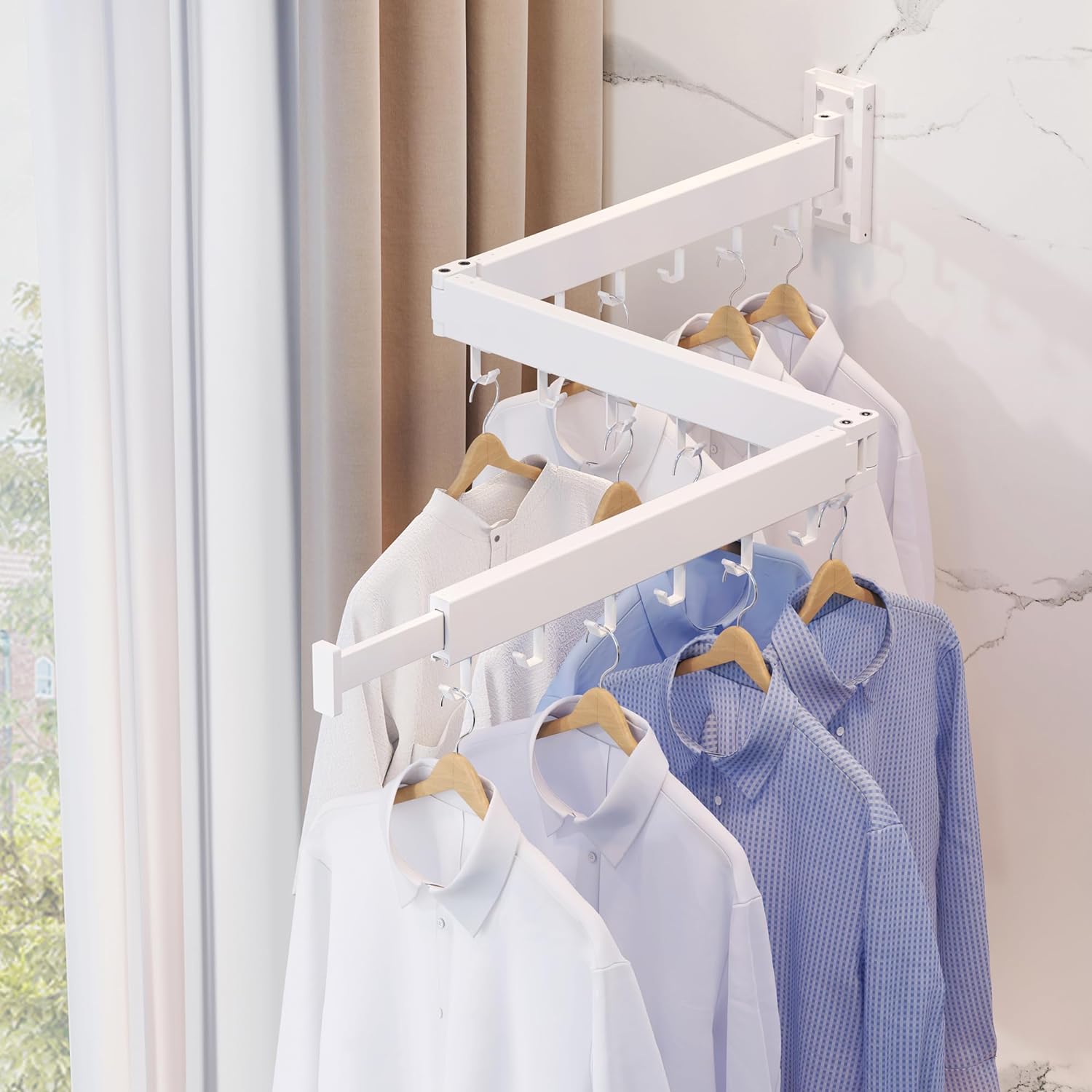 Thumbnail 4 de ZdwCyl Clothes Drying Rack 220 lb