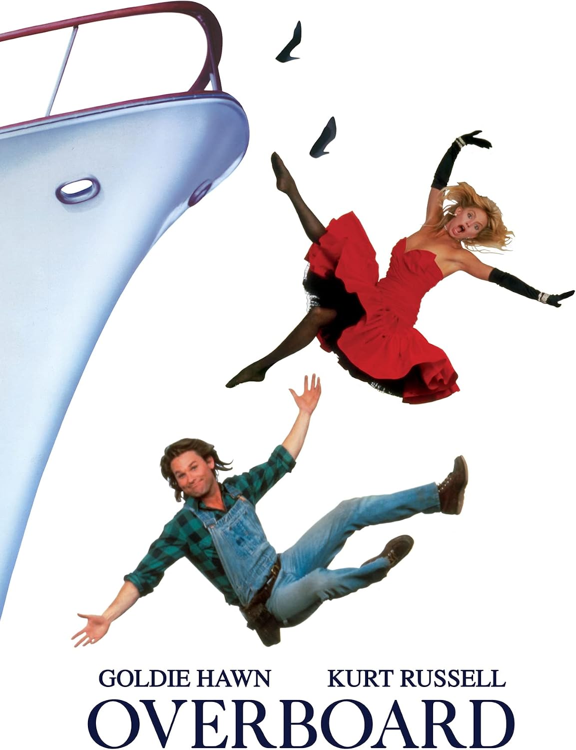Detalle de Overboard Blu-ray: Romantic Comedy with Goldie Hawn and Kurt Russell