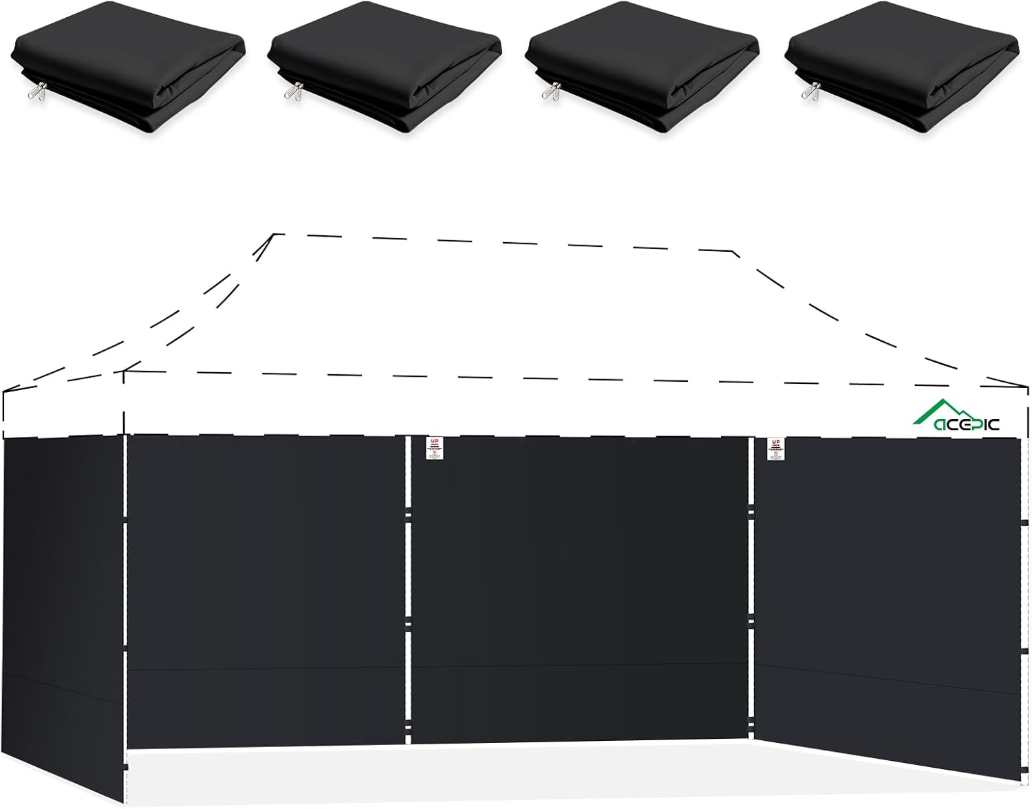 Detalle de ACEPIC Canopy Sidewalls, 10x20ft