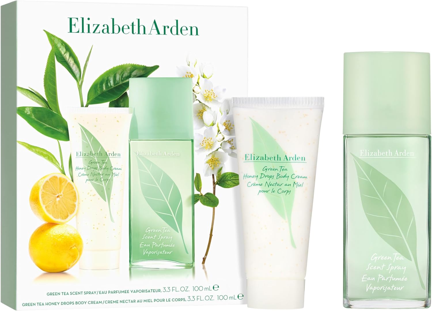 Detalle de Elizabeth Arden Coffret Green Tea 2 Pièces : Spray Scent et Crème Corps Honey Drops