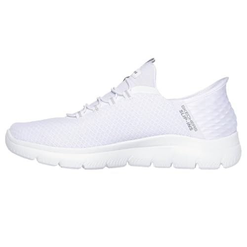 Detalle de Skechers Men's Summits High Range Slip-ins – White, 9 UK