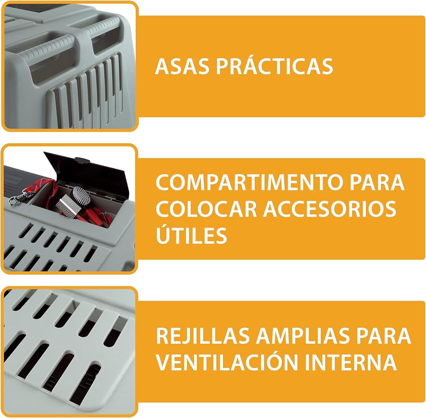 Thumbnail 1 de Ferplast Atlas Car Scenic 100 transportín para coche L 100×60×66 cm