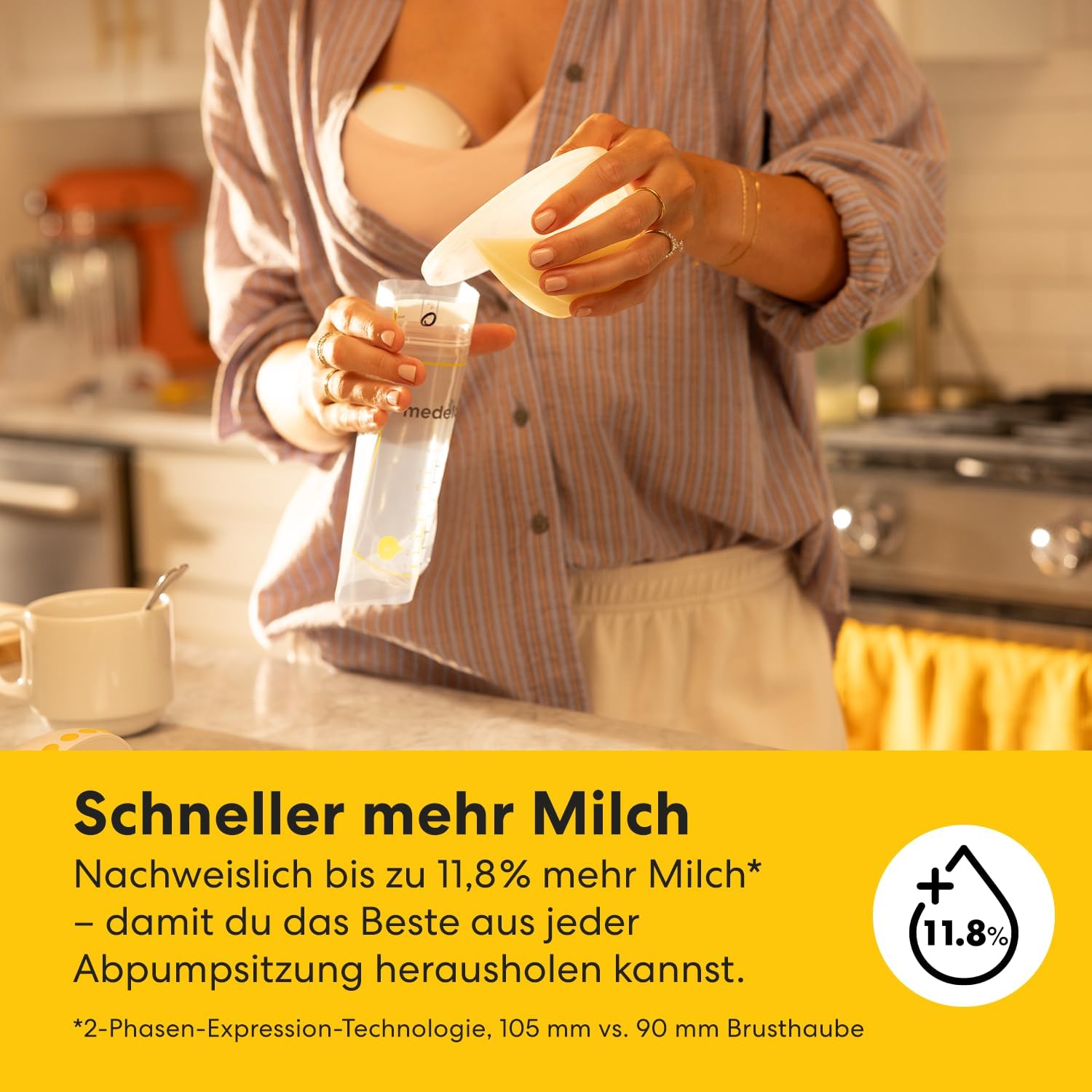 Thumbnail 4 de Medela Motion InBra Milchpumpe 250 g