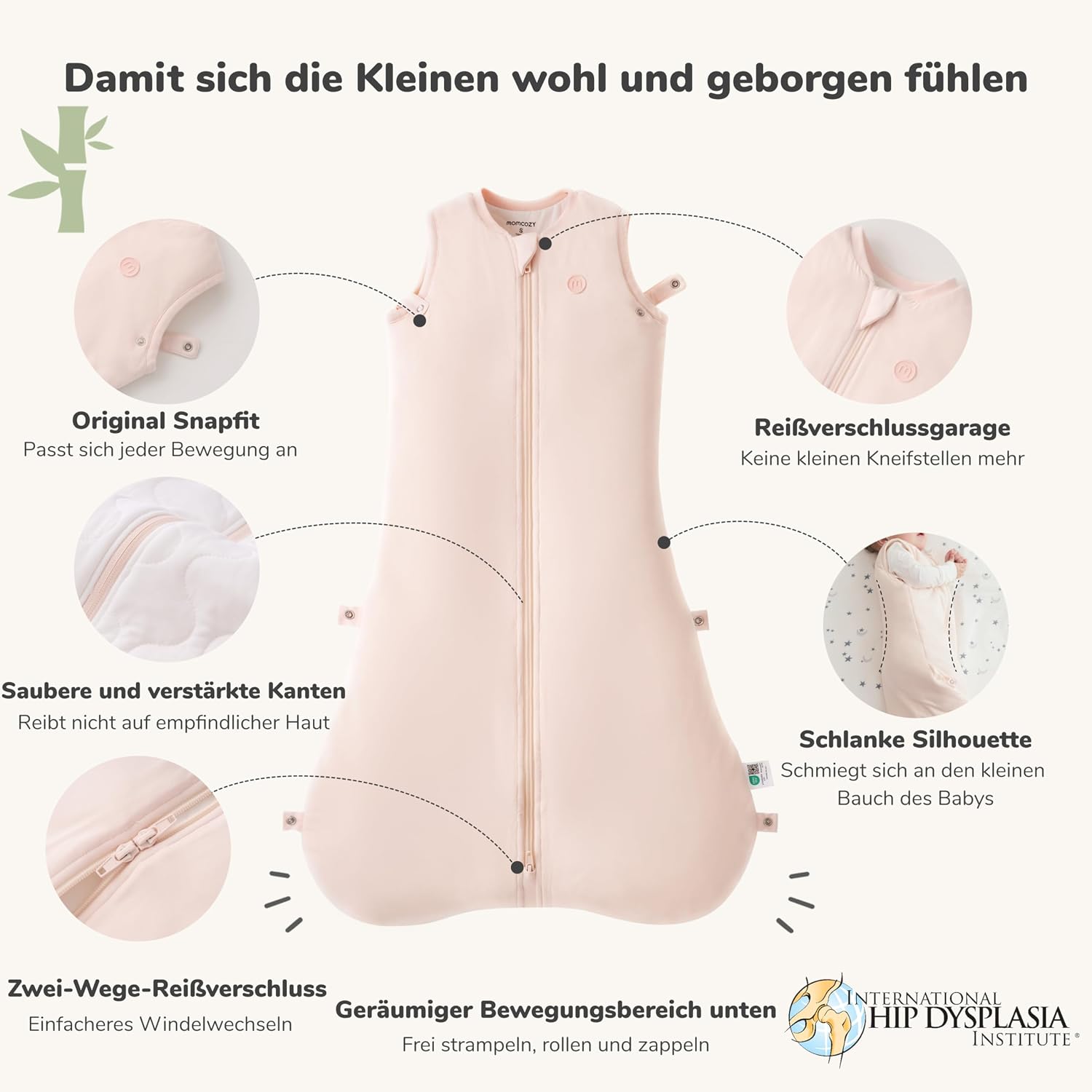 Thumbnail 2 de Momcozy Schlafsack Baby 1,5 TOG