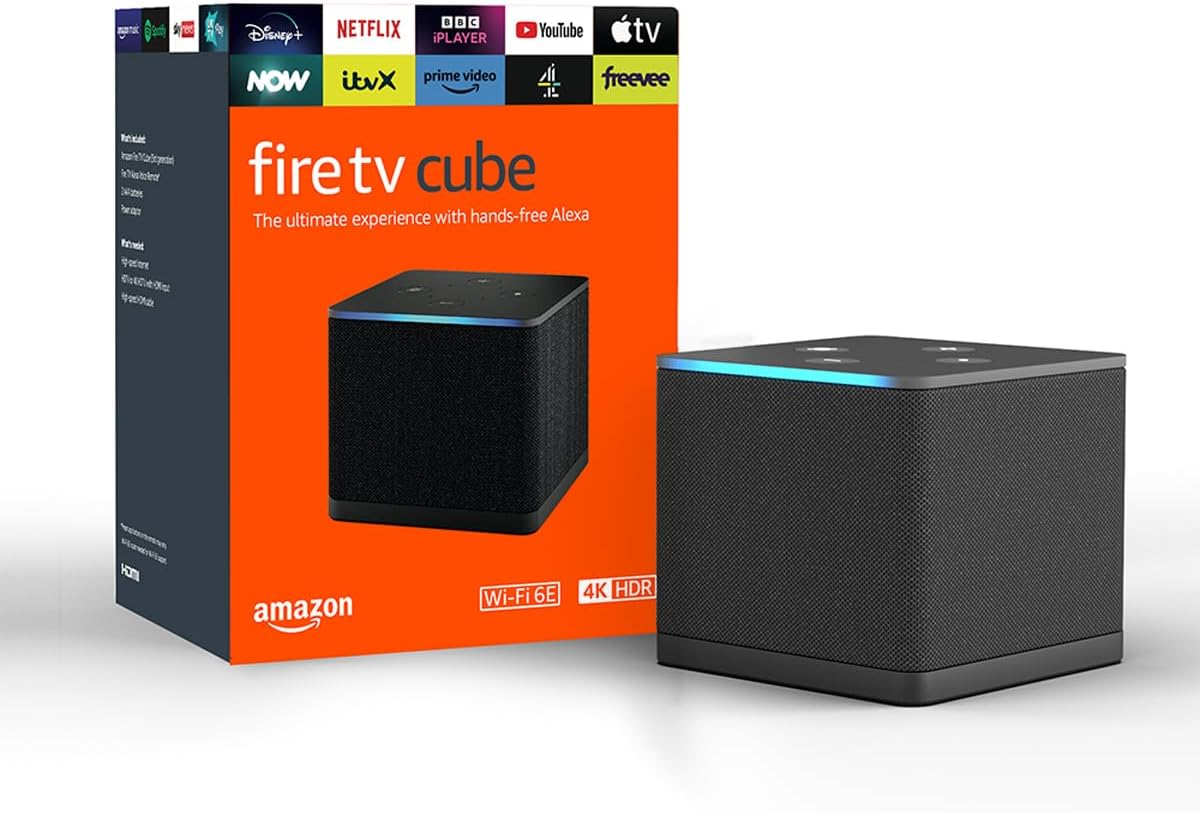 Detalle 2 de Amazon Fire TV Cube (Newest gen) 4K streaming device