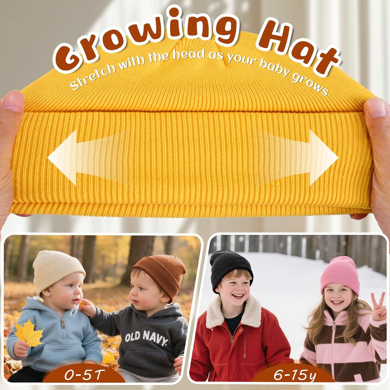 Detalle de ZOORON Toddler Beanie 0-5T