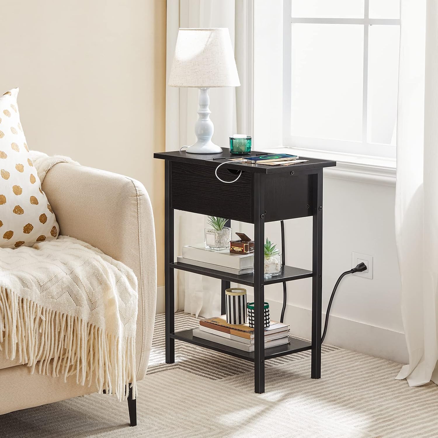 Detalle de HOOBRO Side Table BK341BZ01