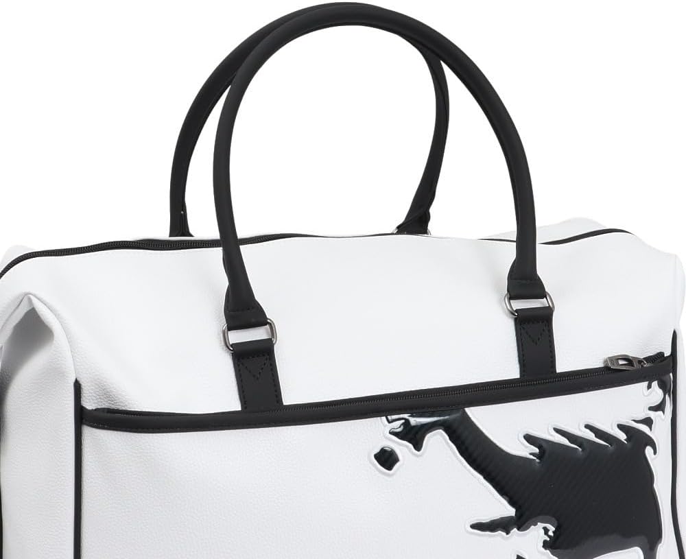 Detalle de FOS902001 SKULL BOSTON BAG 18.0 ボストンバッグ|アップリケロゴ・シューズ収納・容量調整